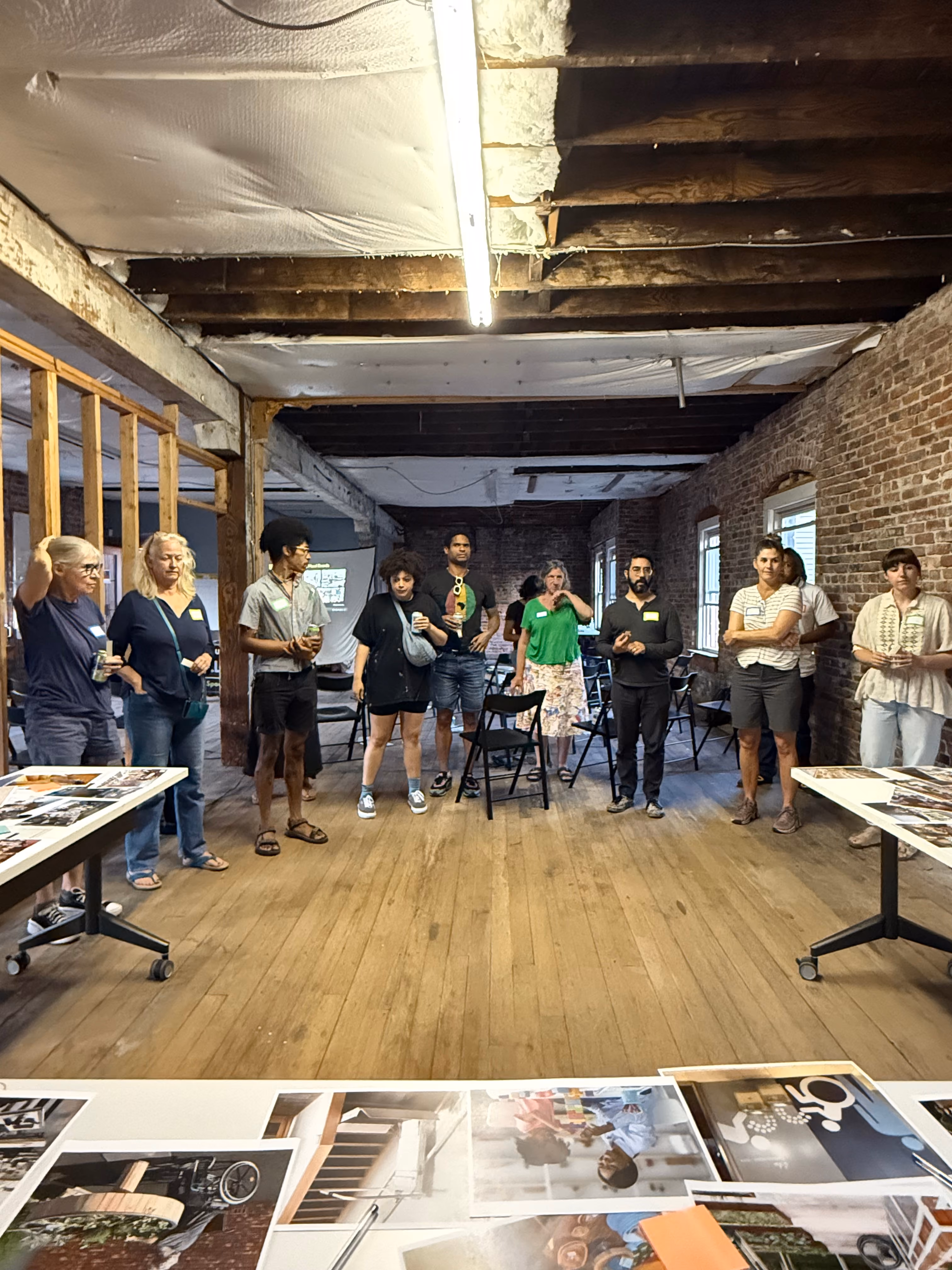 Community members at a Hillman Hub visioning workshop in Hillman City