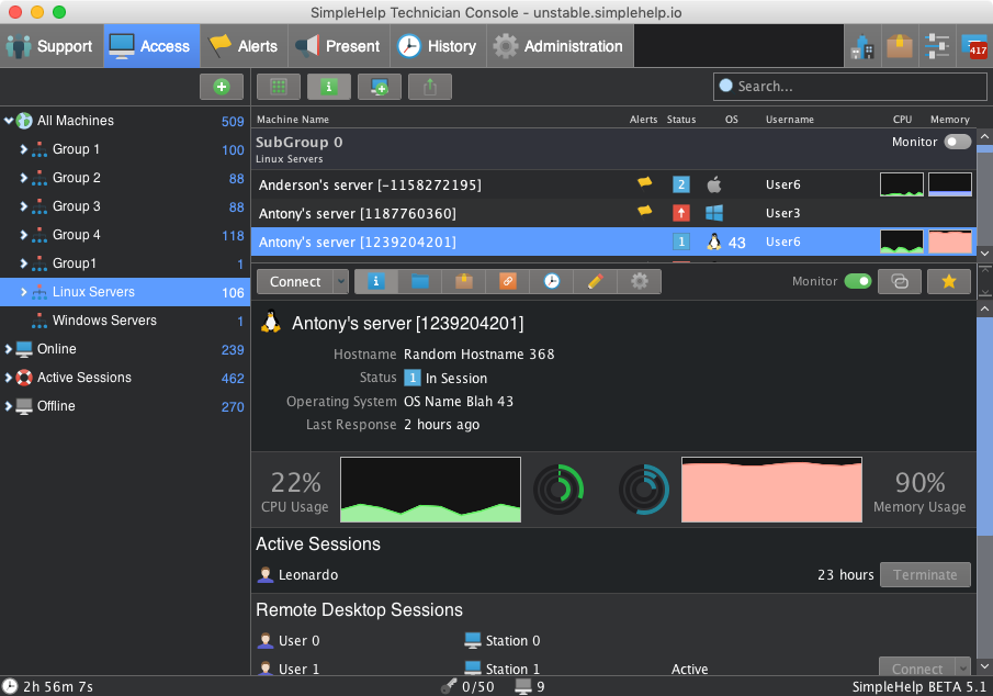 SimpleHelp | First Steps with your Support Server