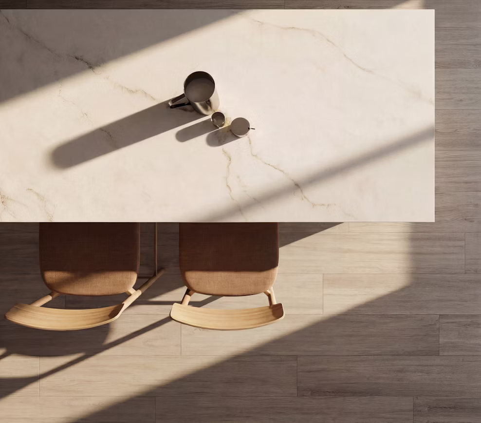 Dekton Keena kjøkken bankeplate - sett ovenfra