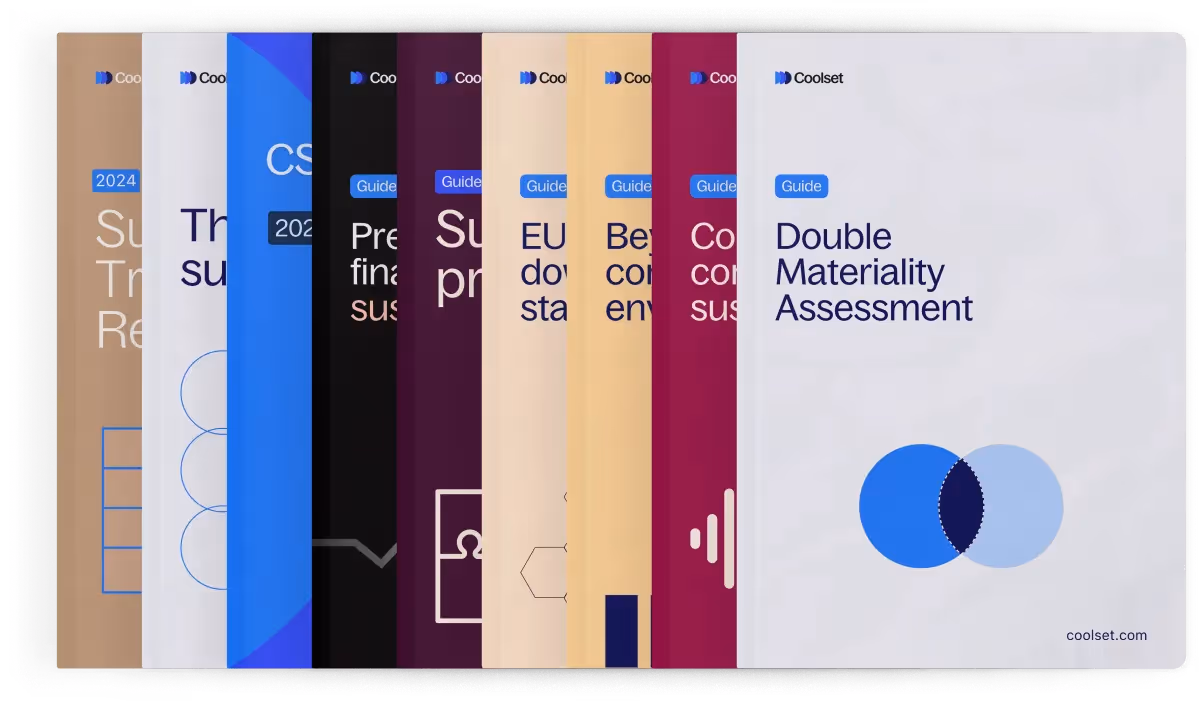 Coolset sustainability content bundle