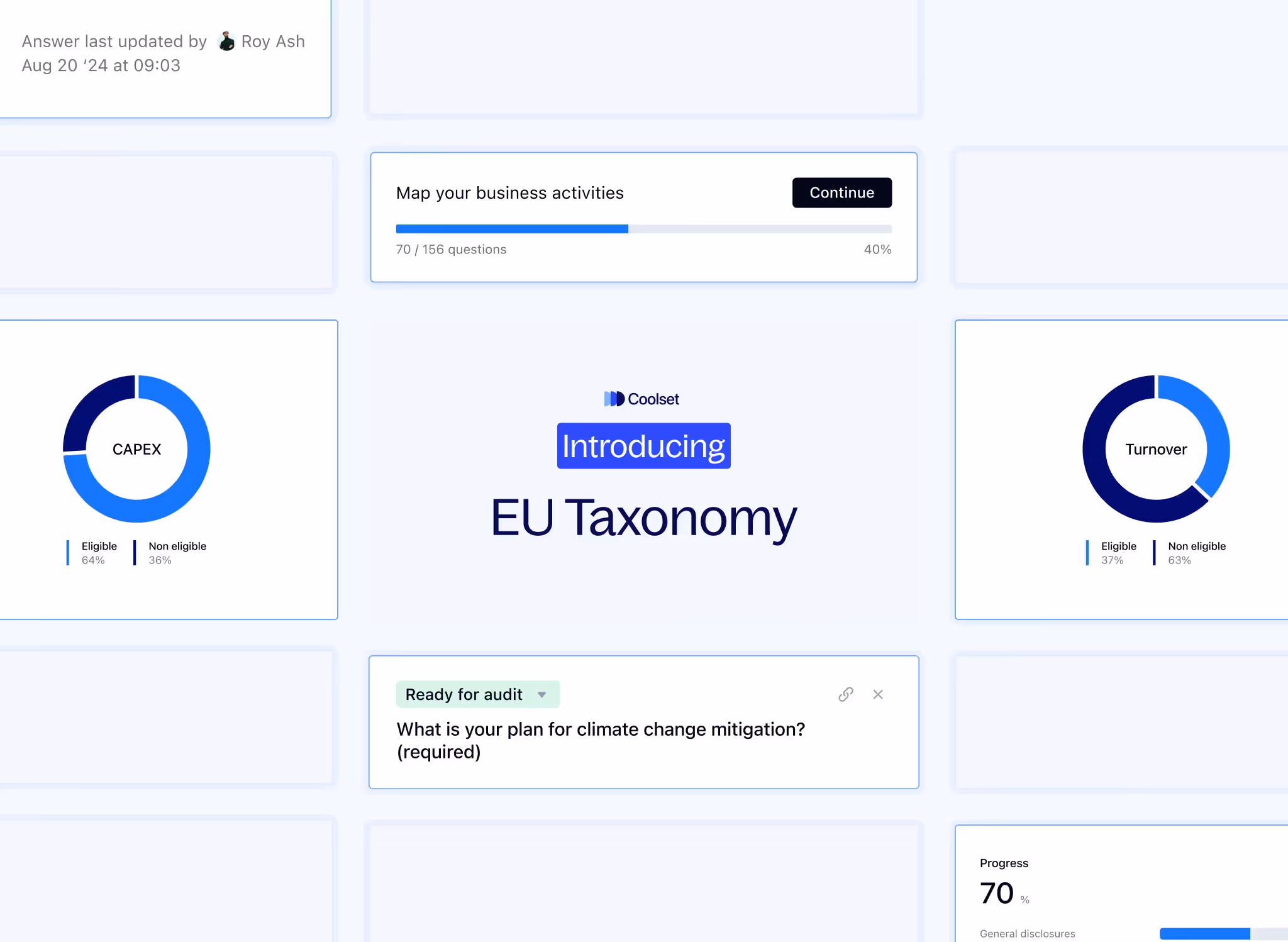 Coolset’s new EU Taxonomy framework helps companies navigate compliance amid regulatory changes