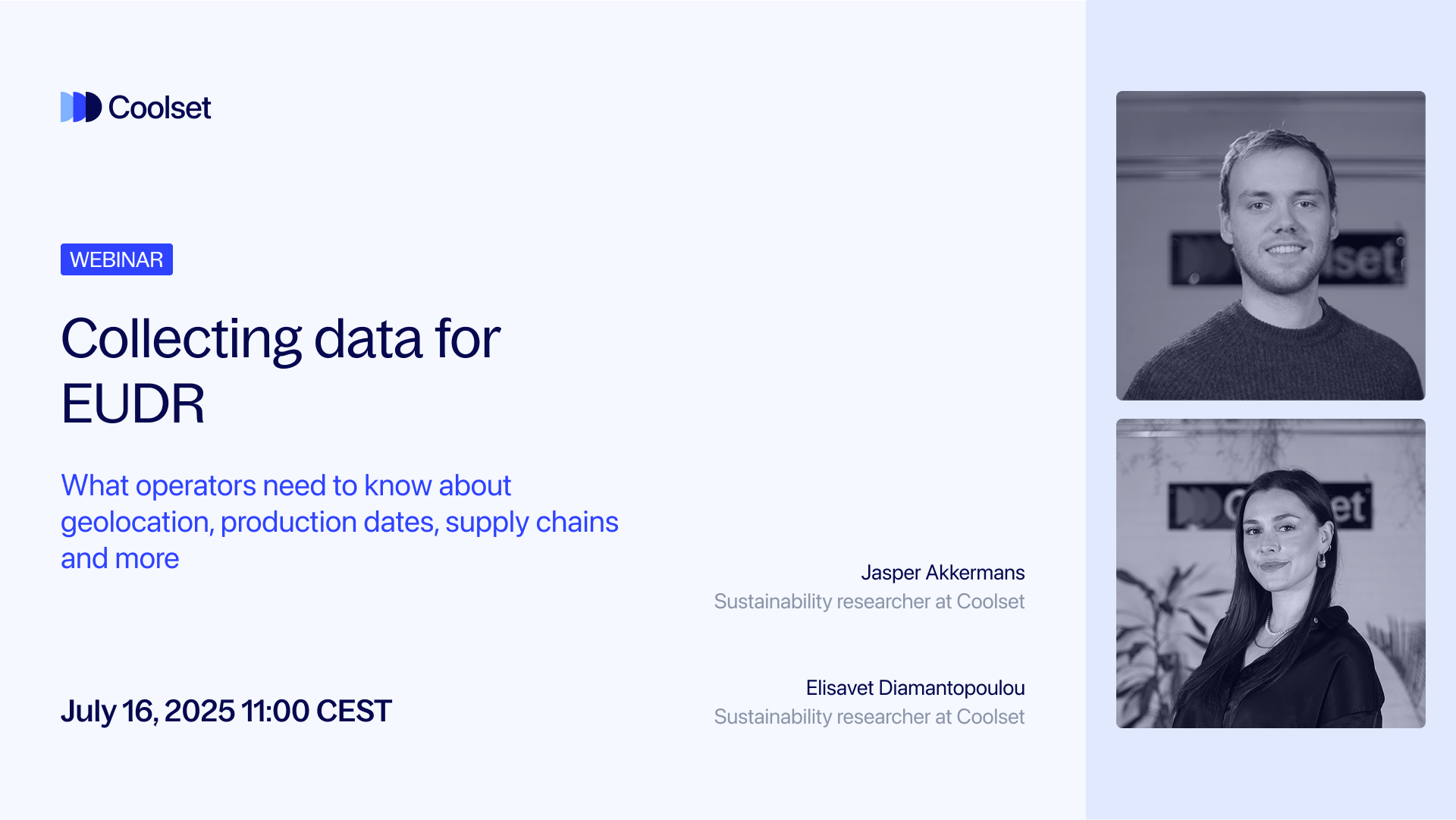 EUDR Collect data webinar banner