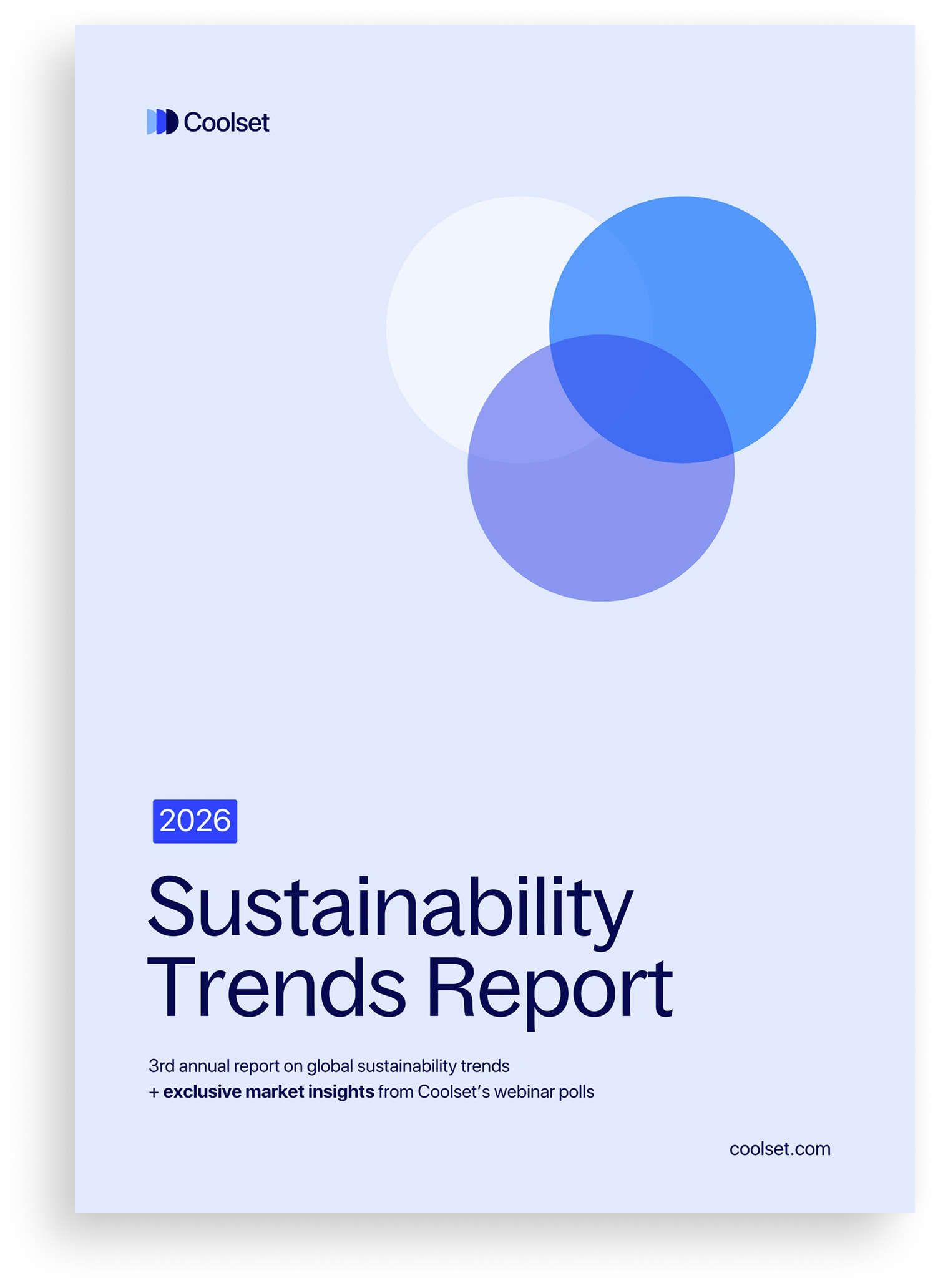 Cover of Sustainability Trends Report 2026