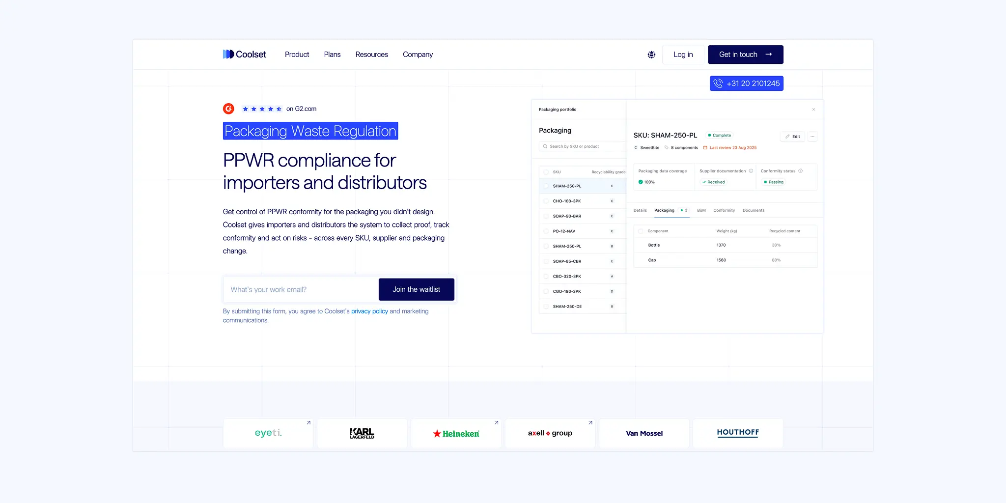 Best 6 PPWR compliance tools for importers and distributors (2026) - Coolset