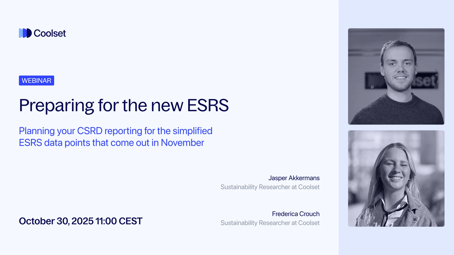 Preparing for the new ESRS webinar banner