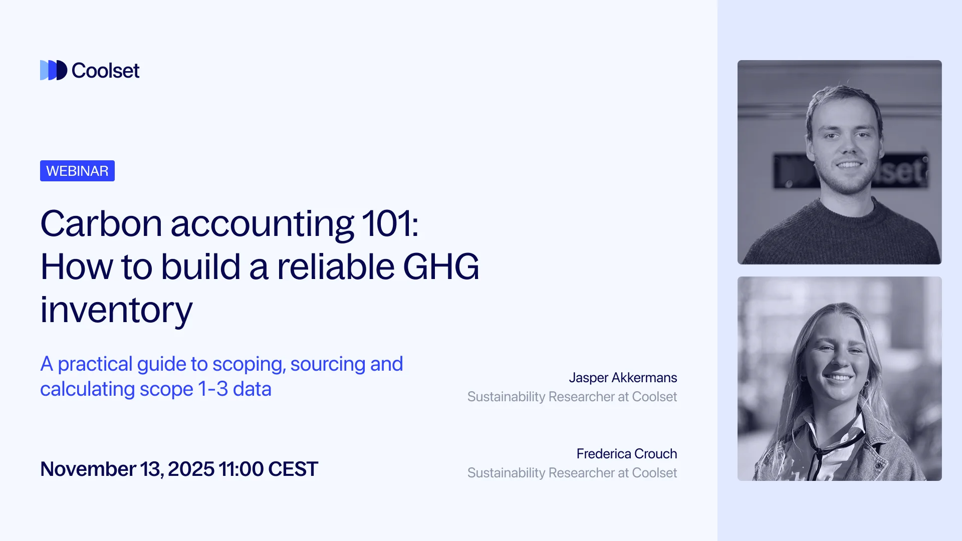 Carbon accounting 101 webinar banner