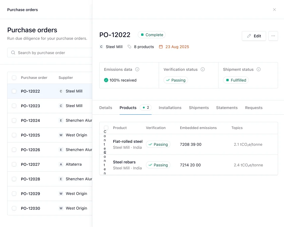 Coolset EUDR compliance solution overview