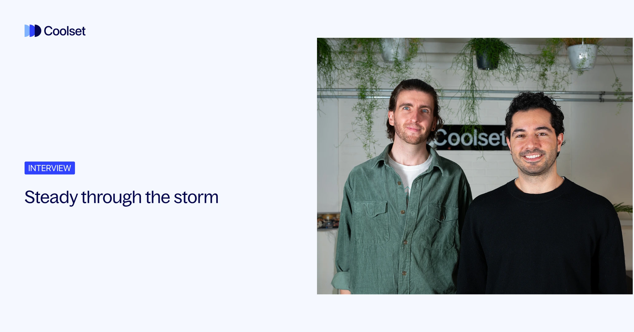 “Steady through the storm” - Coolset founders on Omnibus, ESG’s future, and why sustainability still matters - Coolset