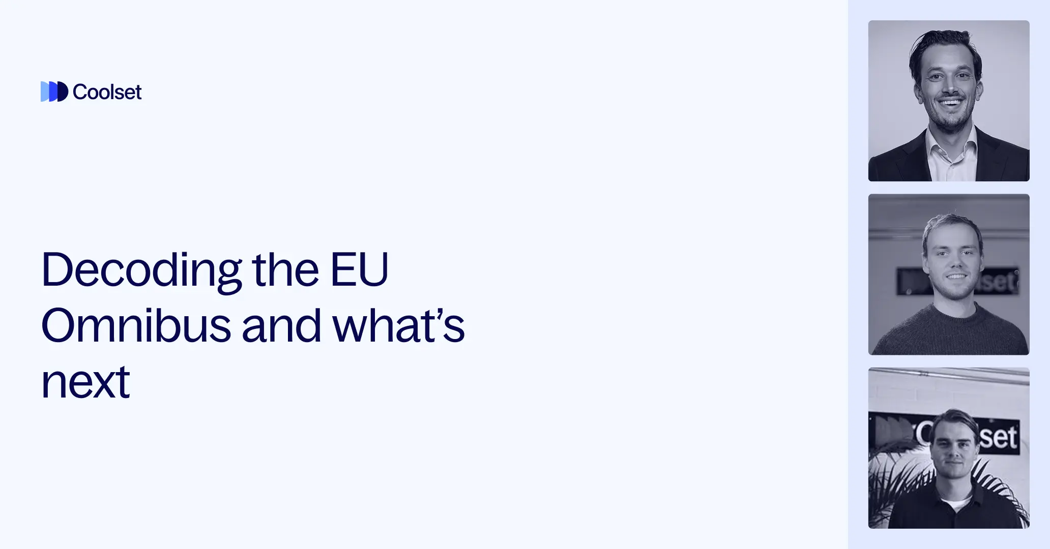 Decoding the EU Omnibus proposal webinar banner