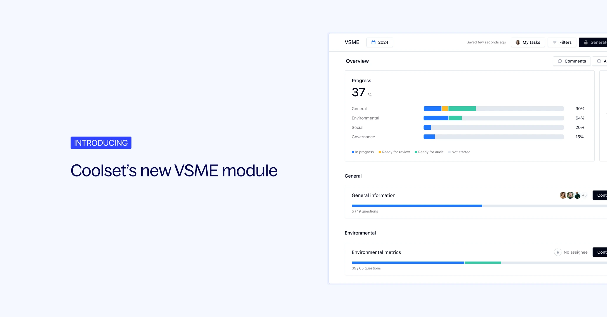 Coolset launches its new VSME reporting module to help mid-market companies stay ahead in ESG reporting
