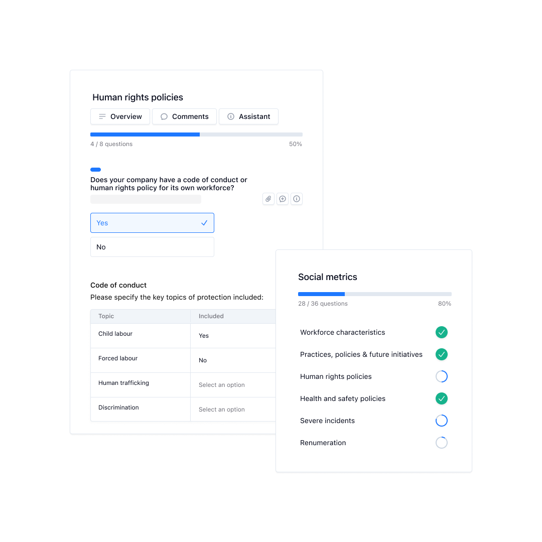 Coolset - Structured ESG report
