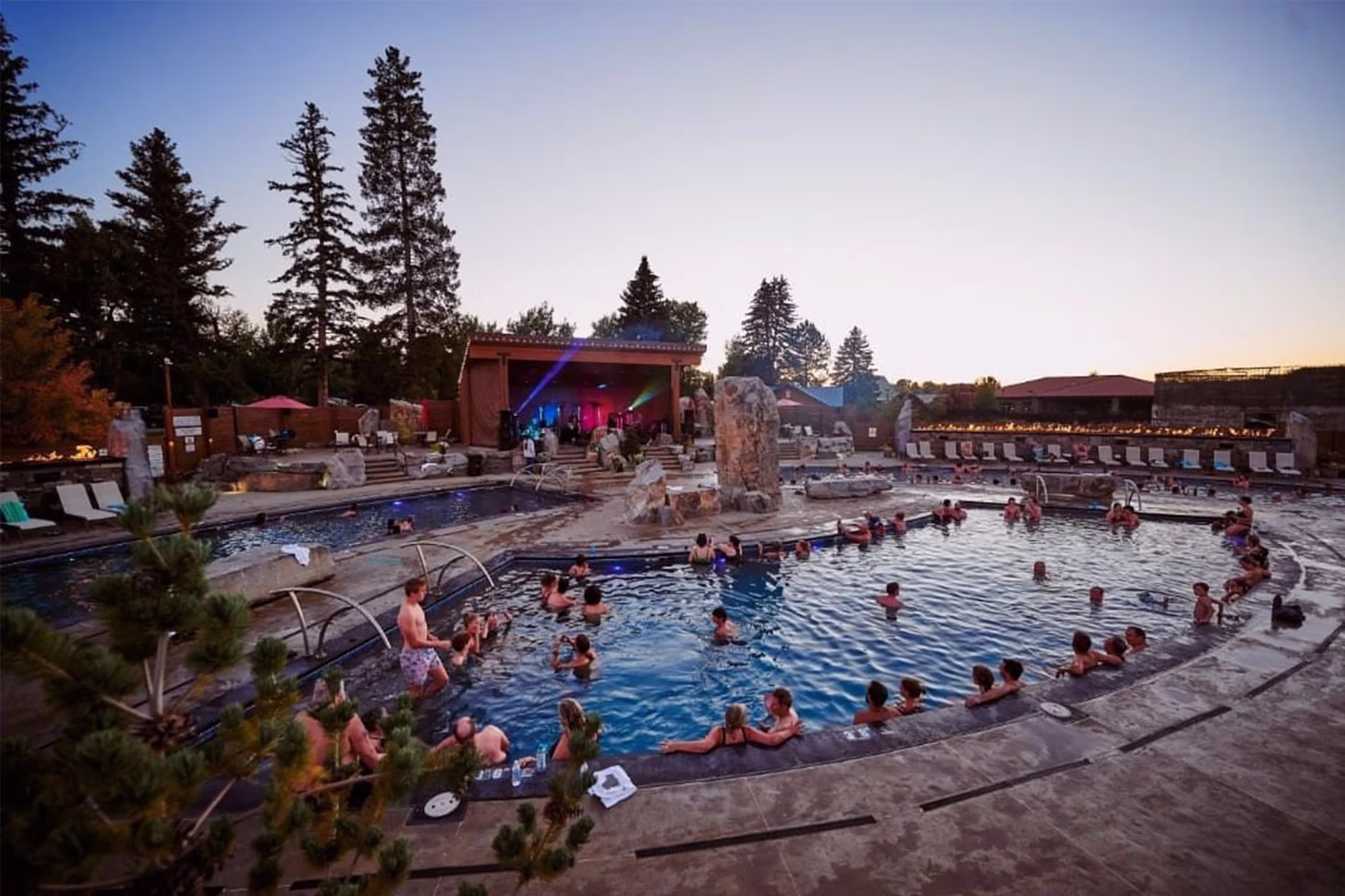 Bozeman Hot Spring Campground