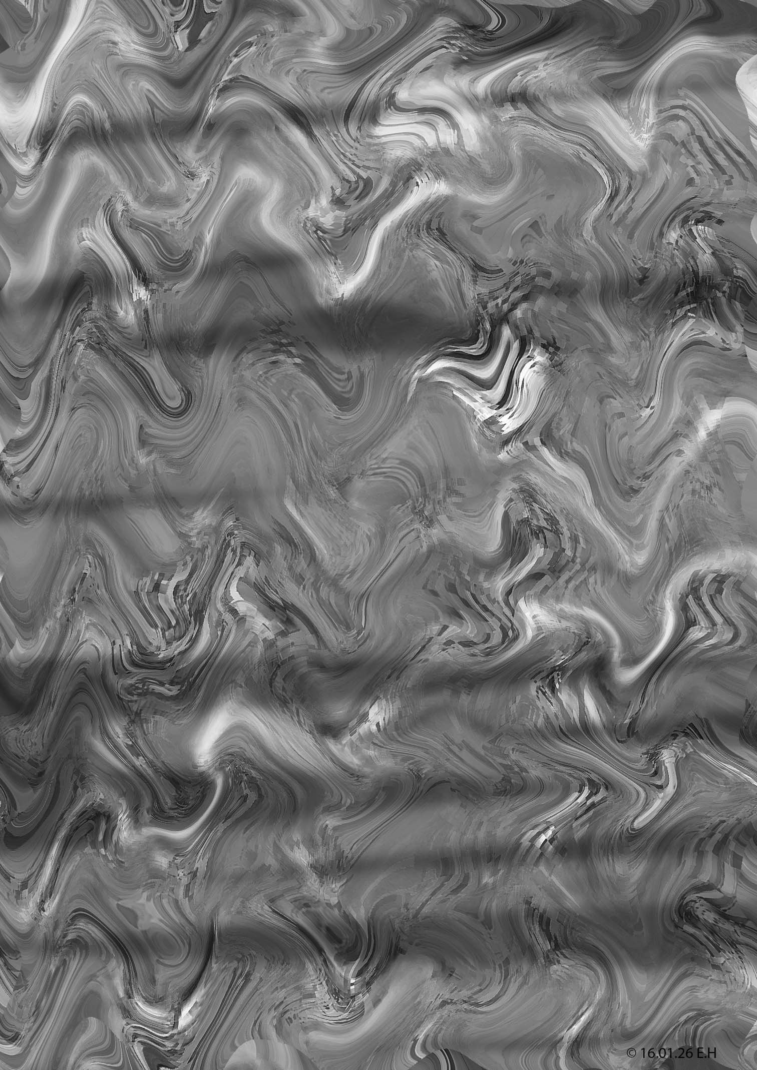 Digitalt kunstverk av Egil Hovda: Bildene mine er som regel svært fargerike. Jeg ser ikke for meg bildene før jeg setter i gang, så de blir til etterhvert som jeg arbeider med dem.