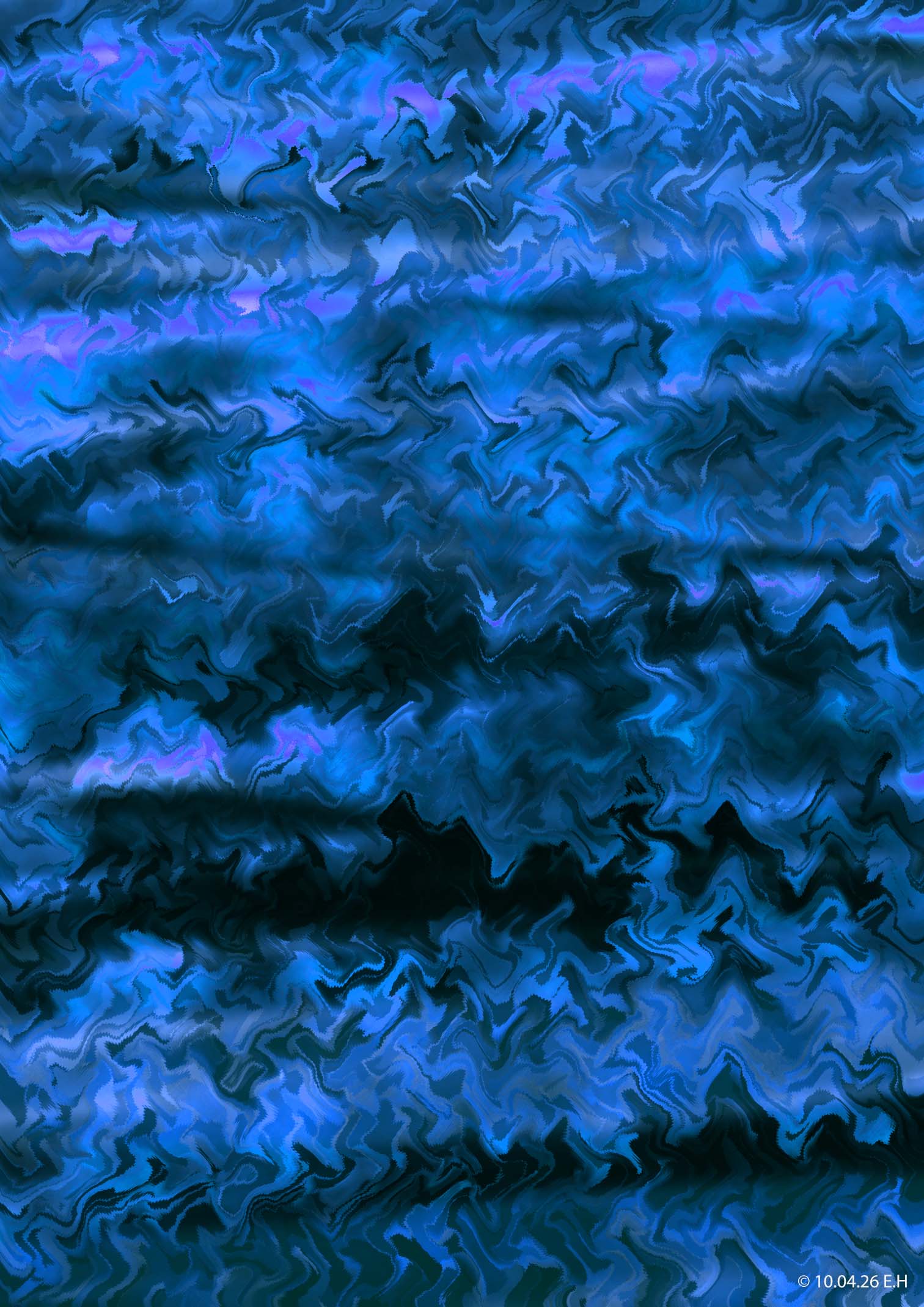 Digitalt kunstverk av Egil Hovda: Bildene mine er som regel svært fargerike. Jeg ser ikke for meg bildene før jeg setter i gang, så de blir til etterhvert som jeg arbeider med dem.