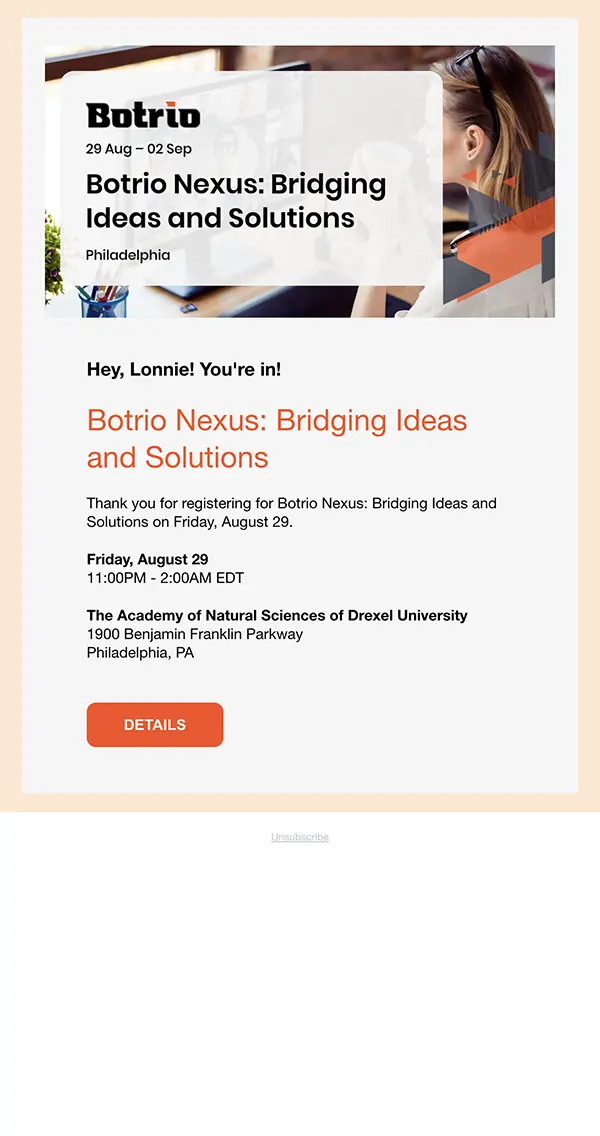 Theme Email Design Template
