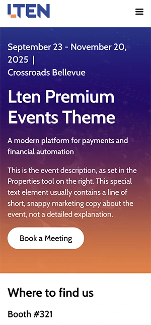 Theme Mobile View