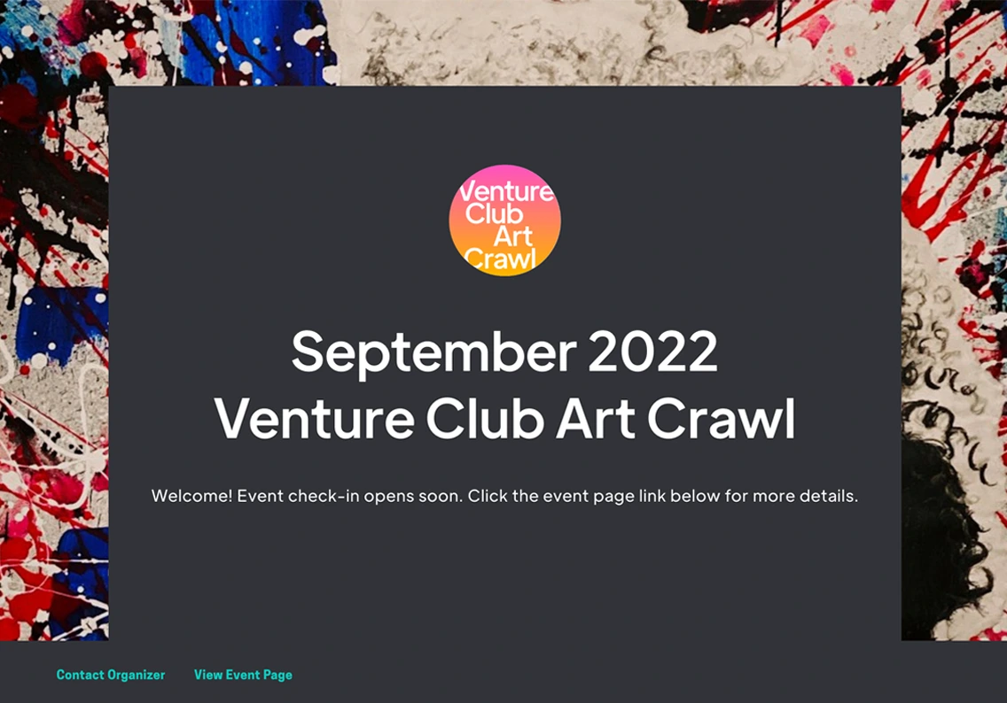 Theme Virtual Event Check-In