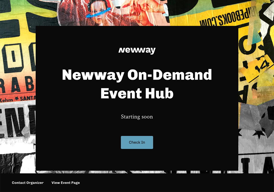 Theme Virtual Event Check-In