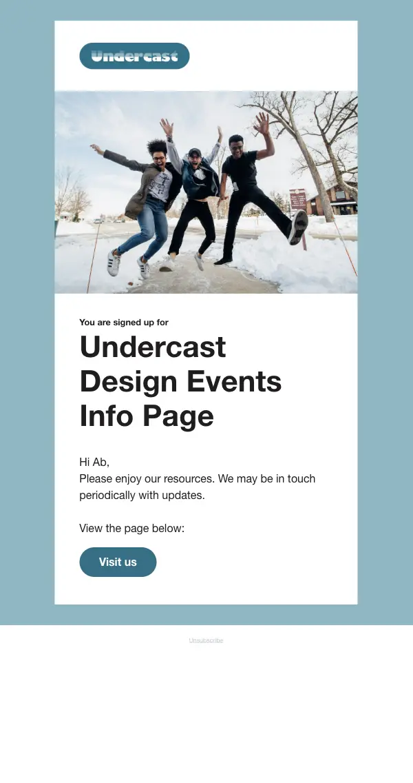 Theme Email Design Template