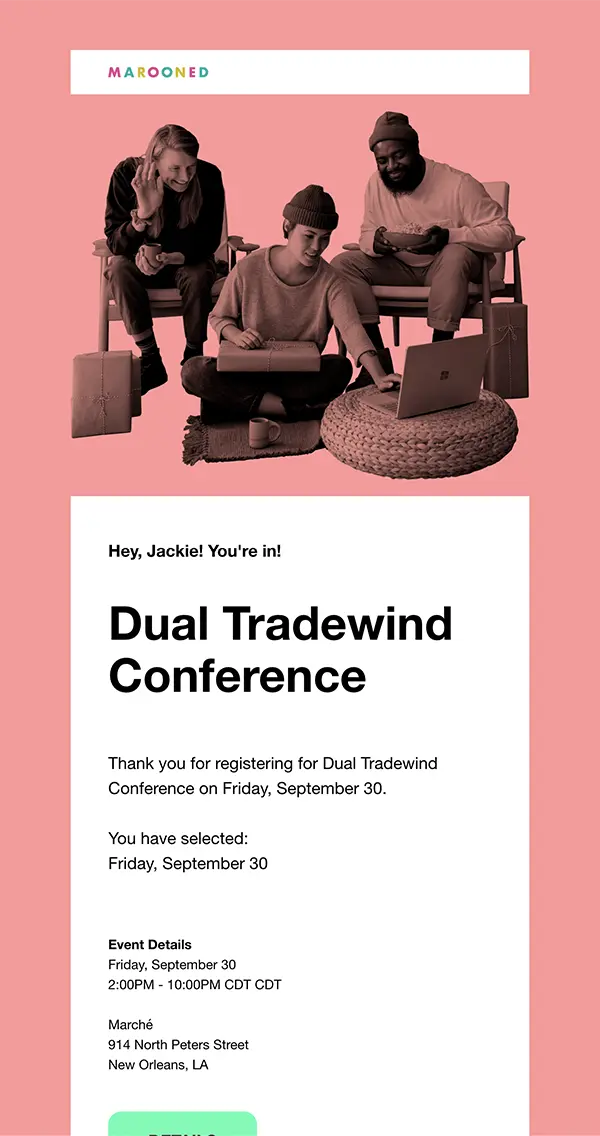 Theme Email Design Template