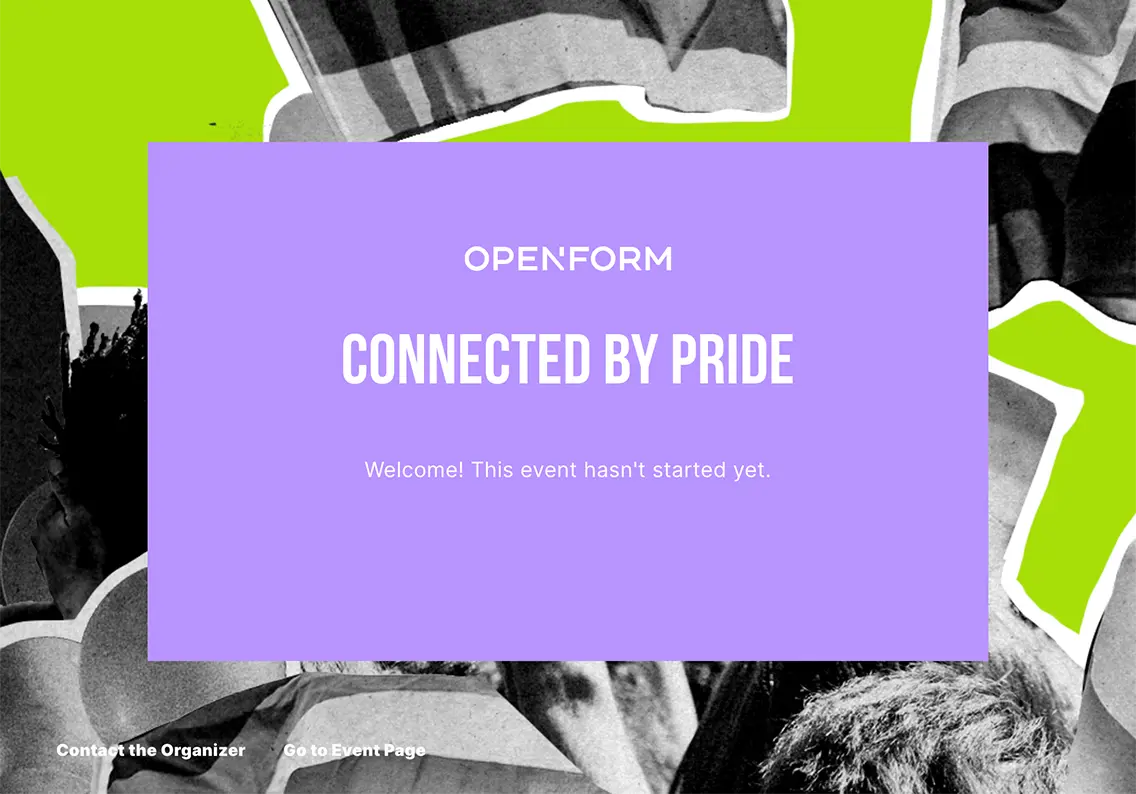 Theme Virtual Event Check-In