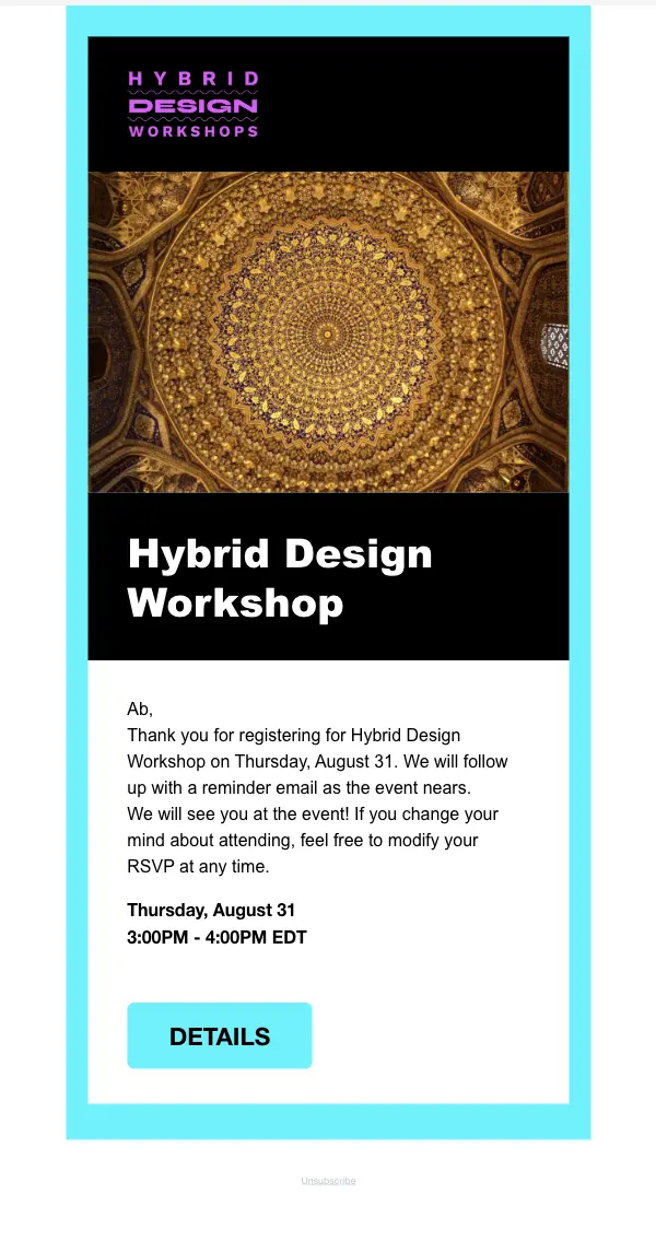 Theme Email Design Template