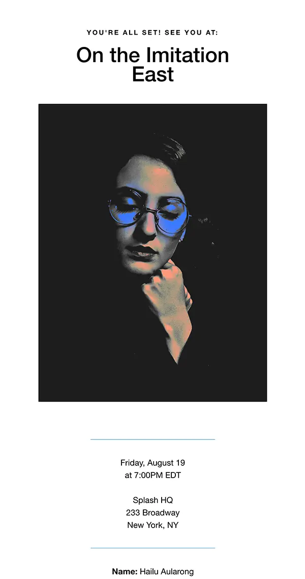 Theme Email Design Template
