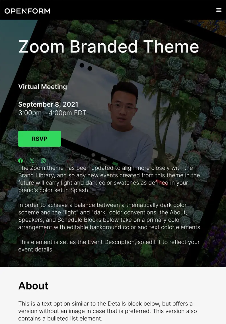 Theme Tablet View