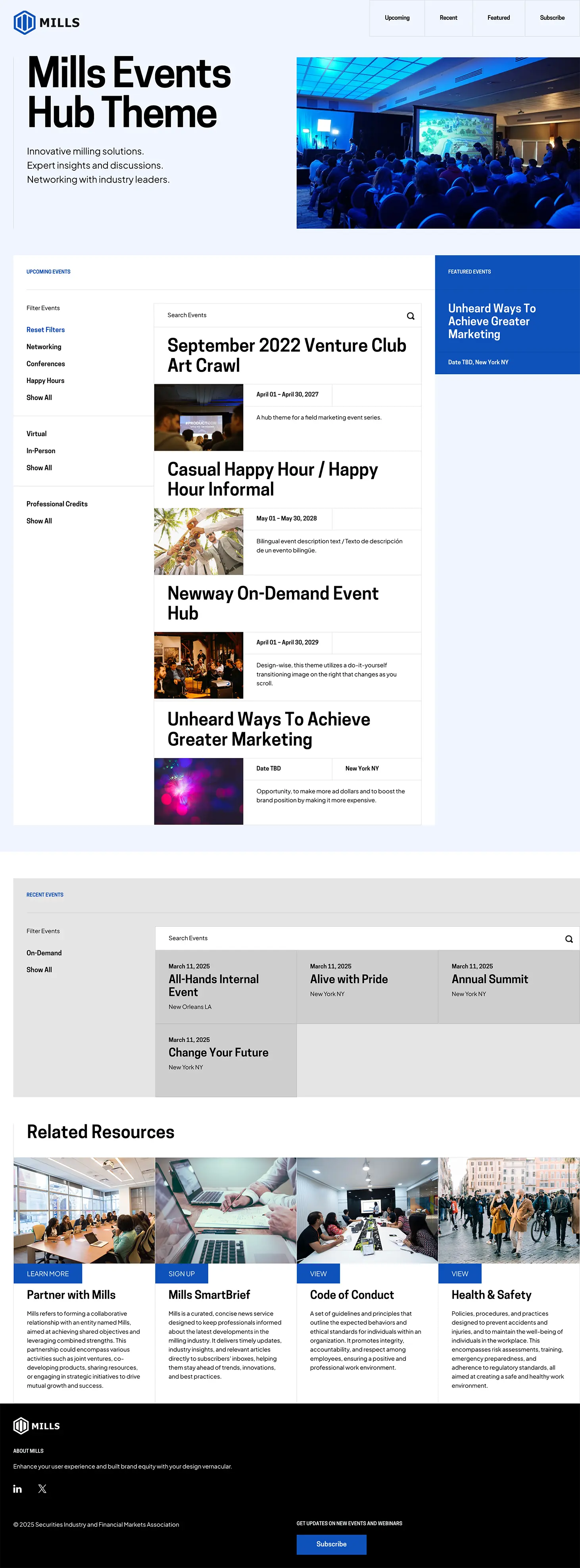 Theme Desktop View