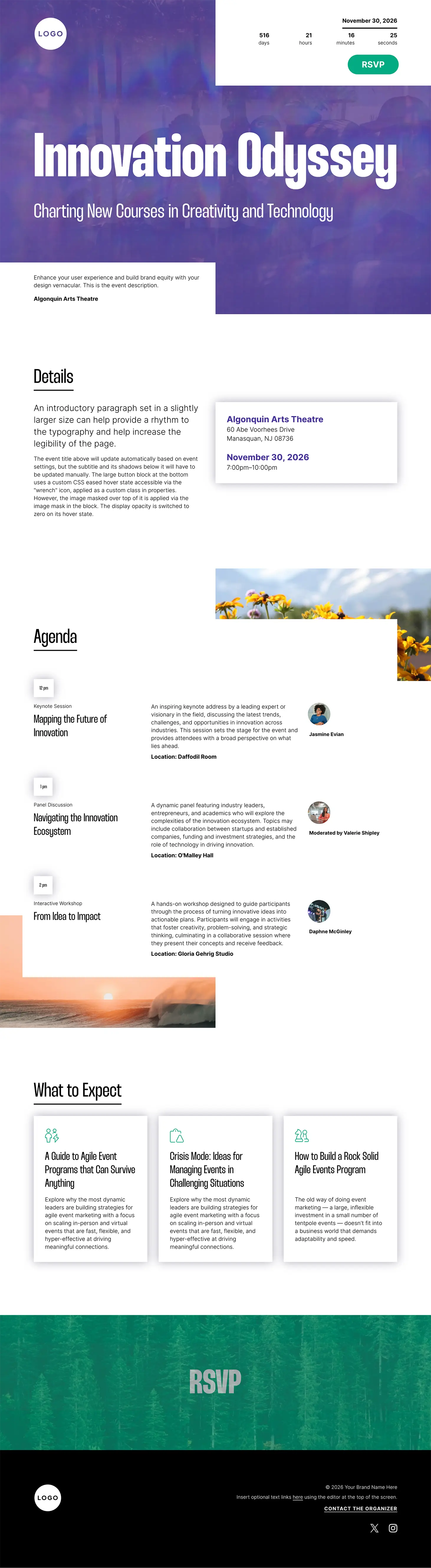Theme Desktop View