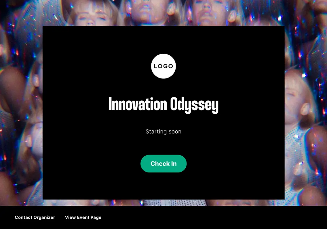 Theme Virtual Event Check-In