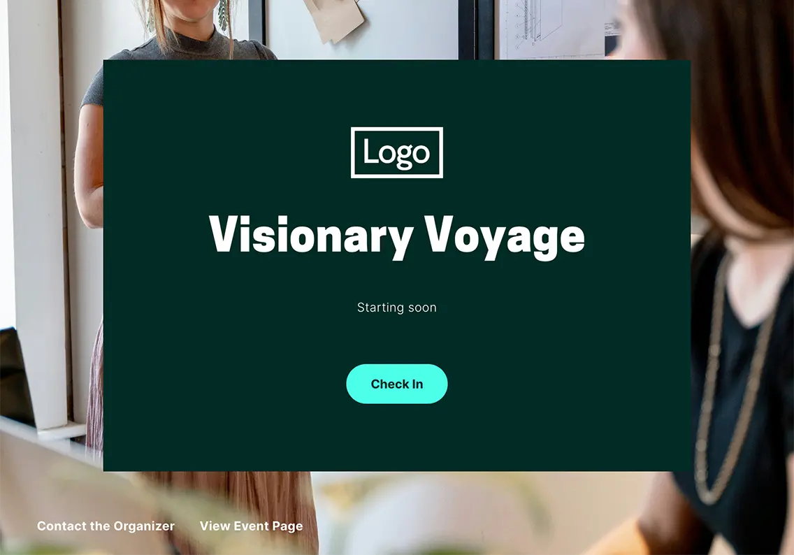 Theme Virtual Event Check-In