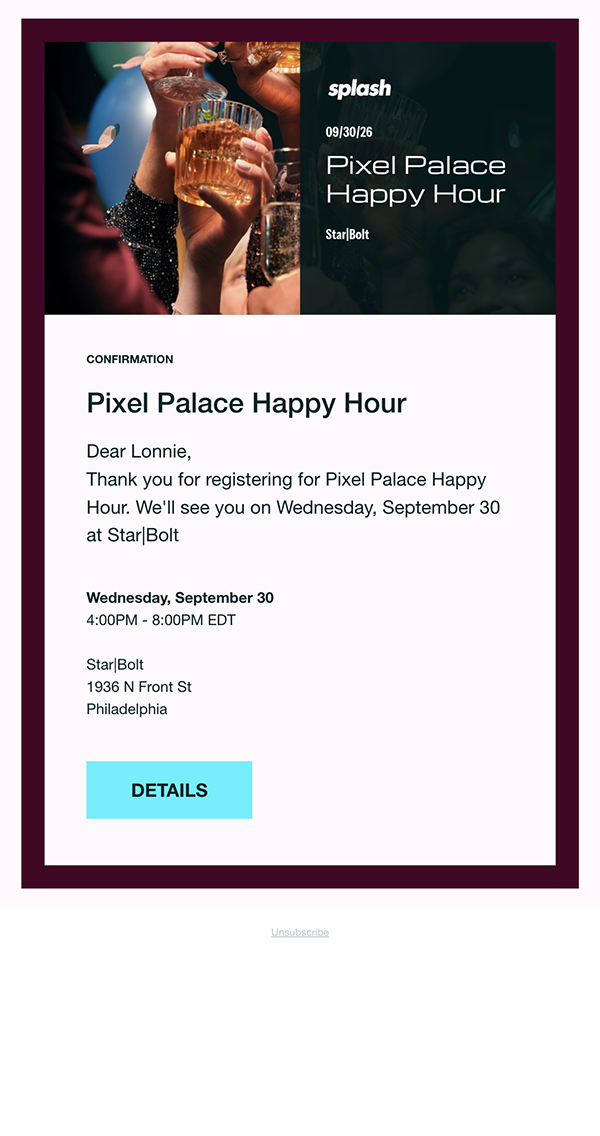 Theme Email Design Template