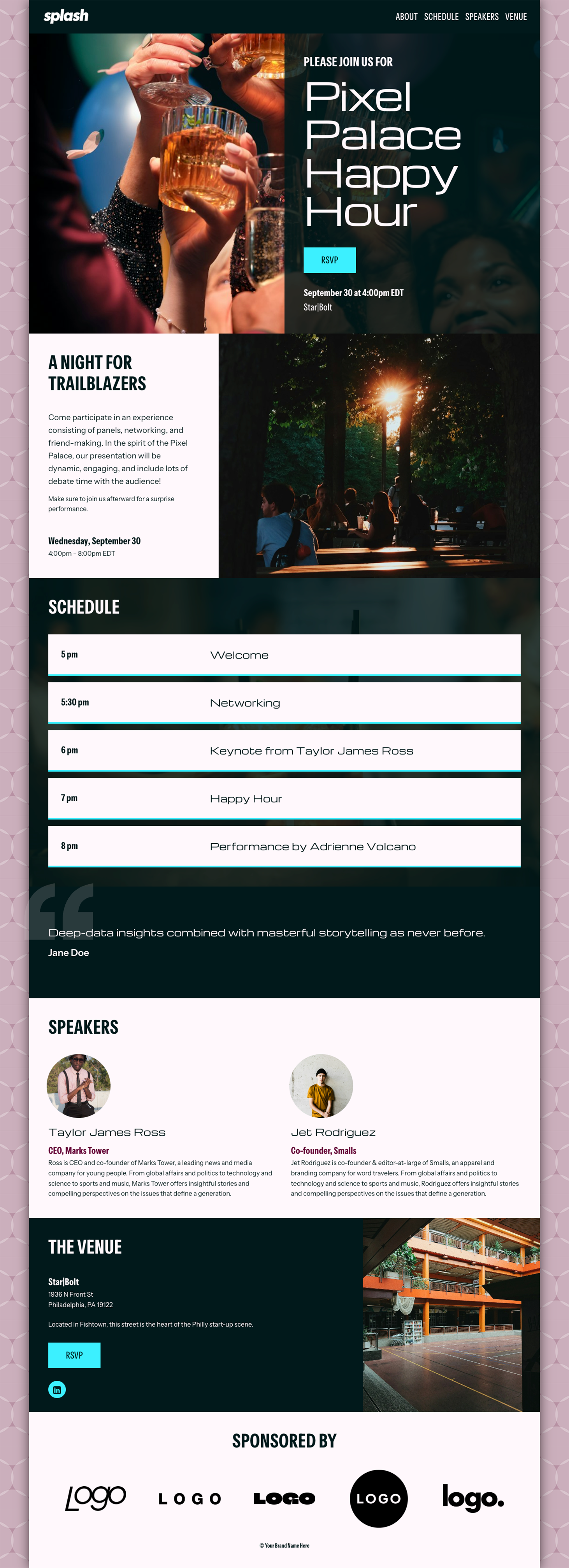 Theme Desktop View
