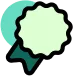 An illustration of a rosette.