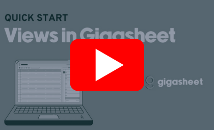Bookmark Your Place in Gigasheet