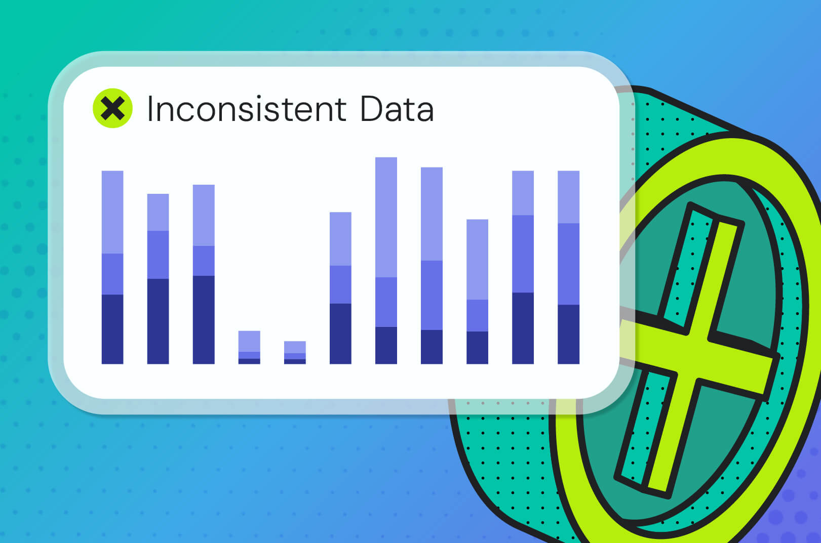 inconsistent data