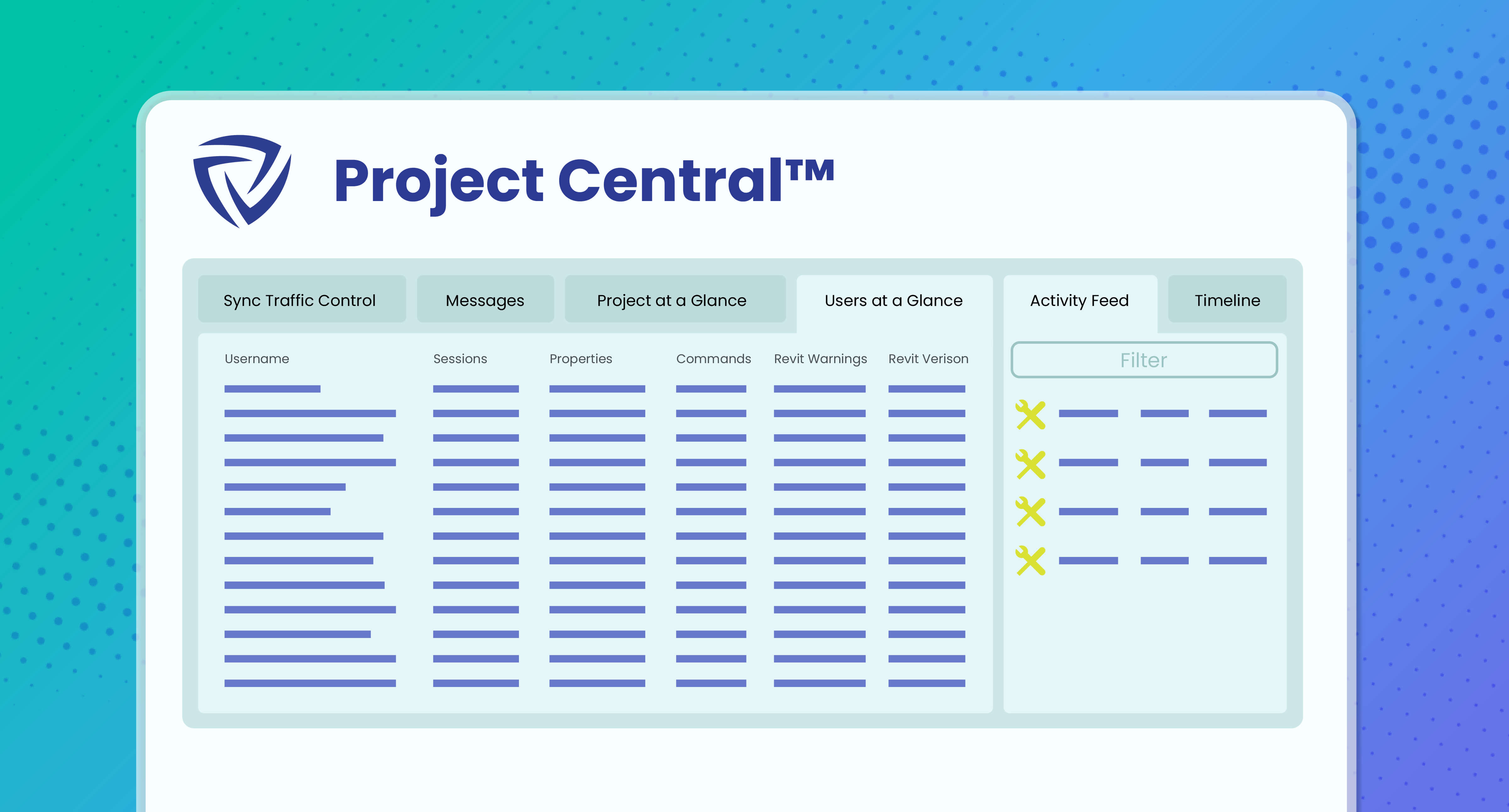 Dashboard mockup