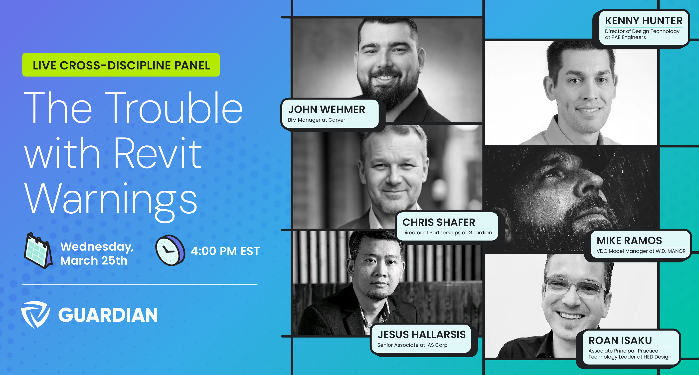 Live Cross-Discipline Panel: The Trouble with Revit Warnings