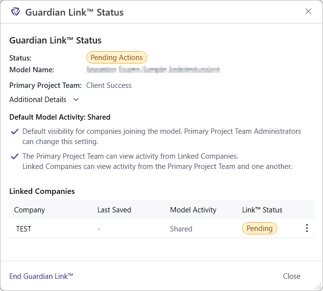 Link Status