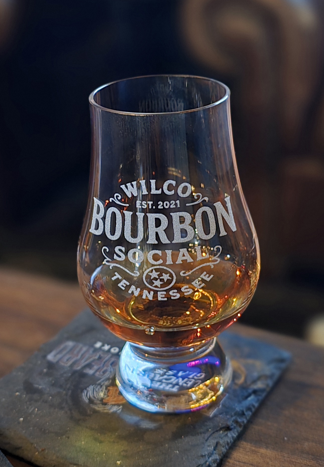 Wilco Bourbon Social Glencairn Glass