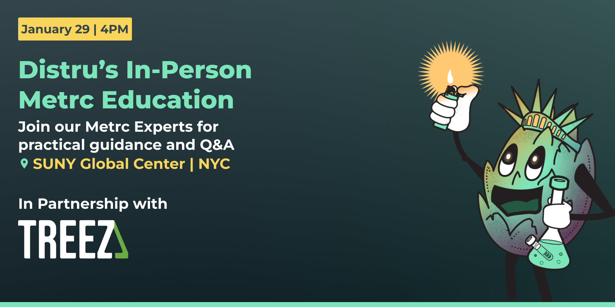 Distru's Metrc In-Person Education Series | NYC