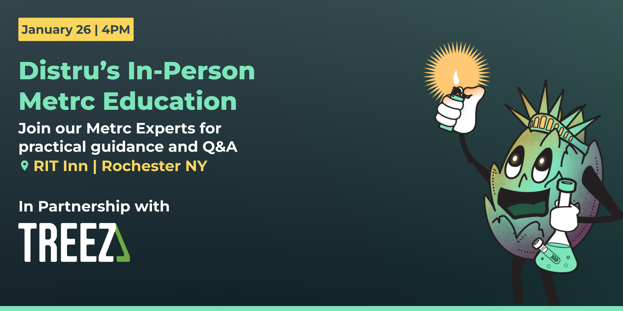 Distru's Metrc In-Person Education Series | Rochester