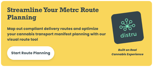 Metrc transfer manifest