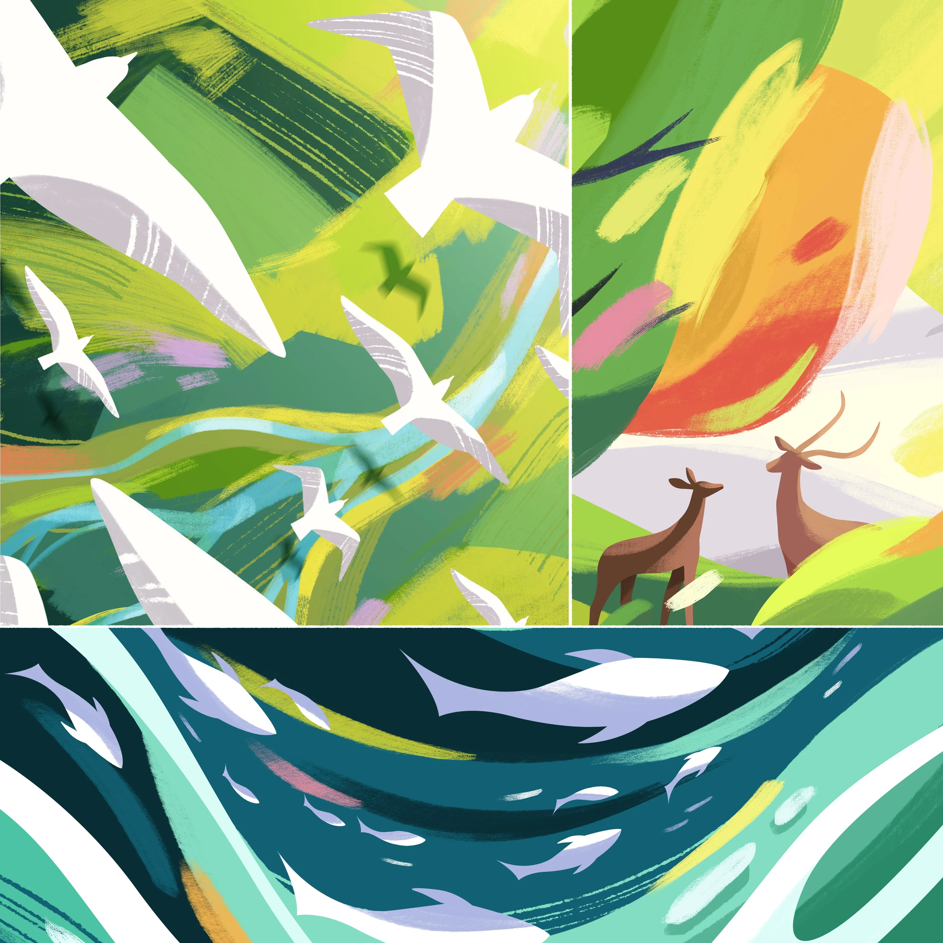 BibleProject: Blessing and Curse — styleframe