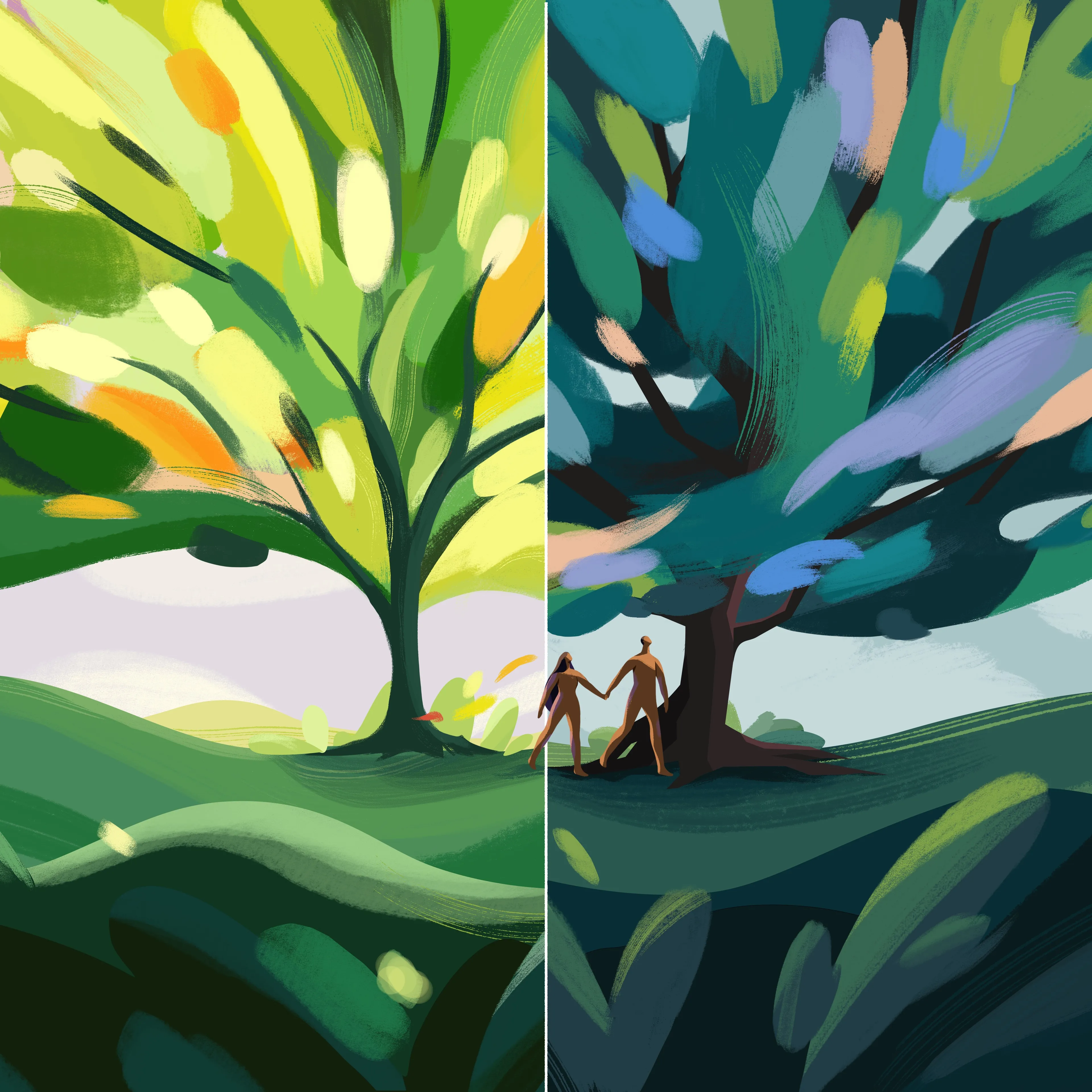 BibleProject: Blessing and Curse — styleframe
