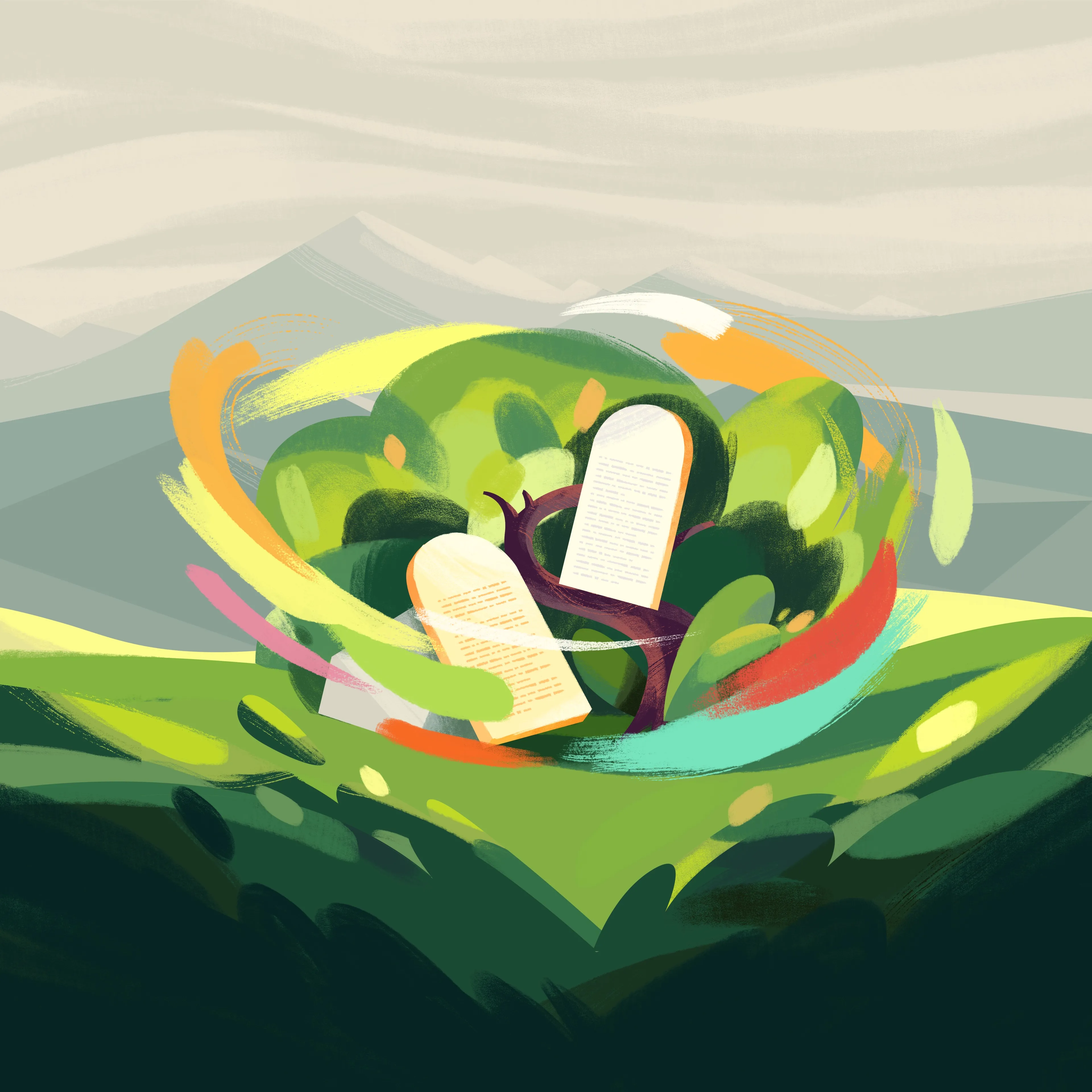 BibleProject: Blessing and Curse — styleframe