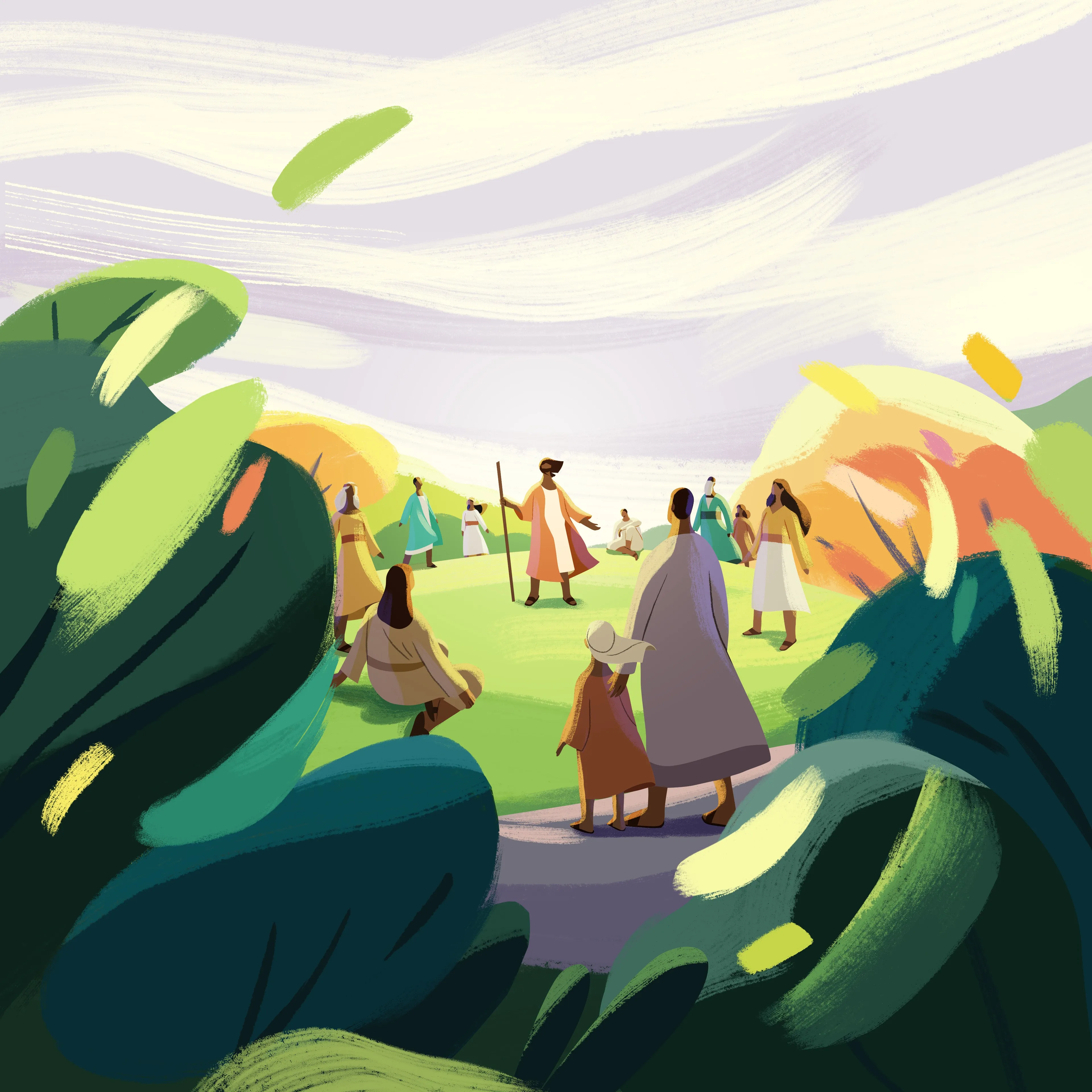 BibleProject: Blessing and Curse — styleframe