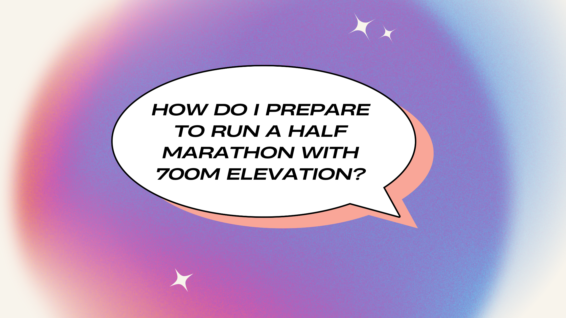 How to prepare for a hilly race