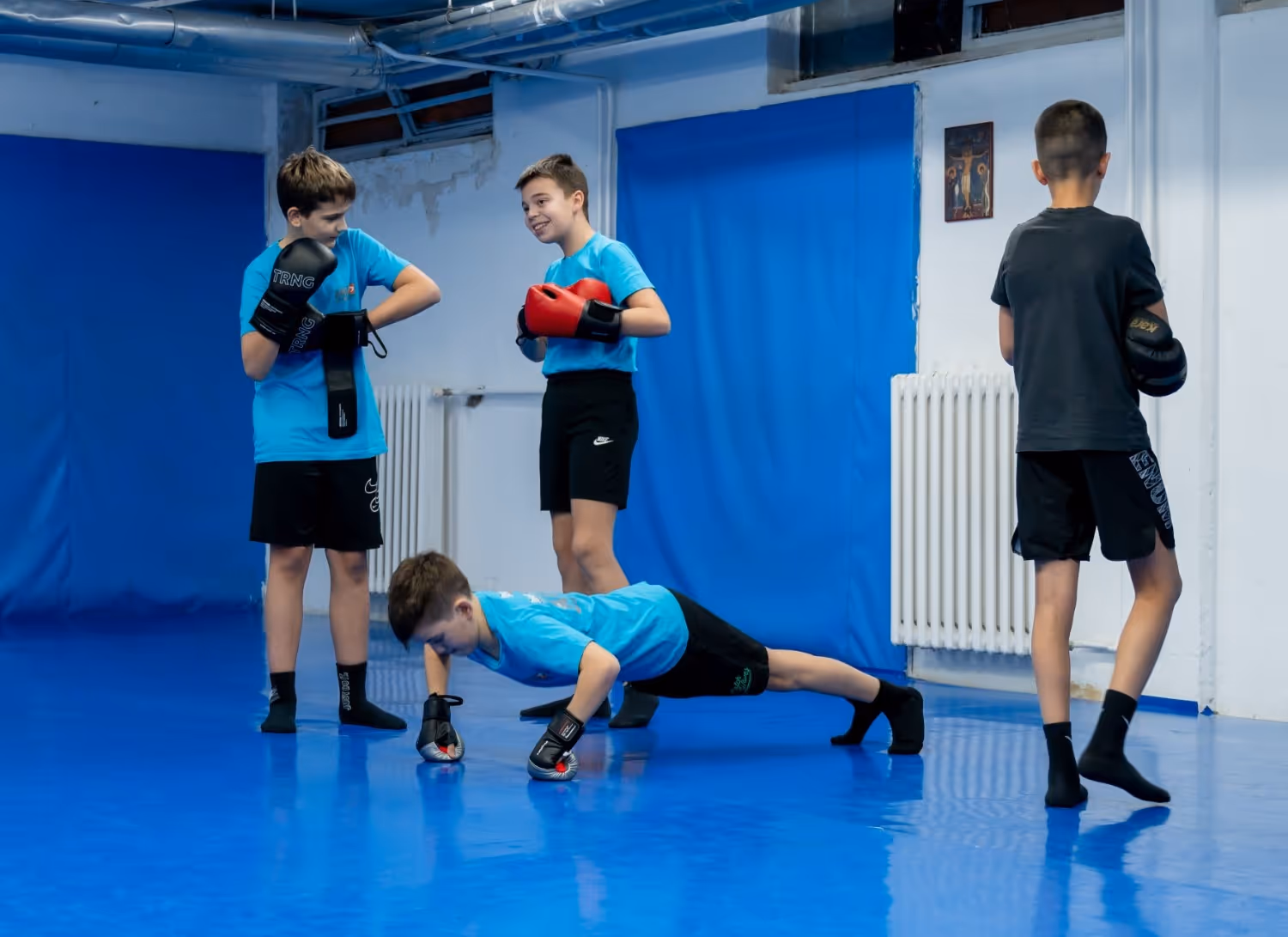 Krav Maga polagnej za decu, atmosfera sa polaganja